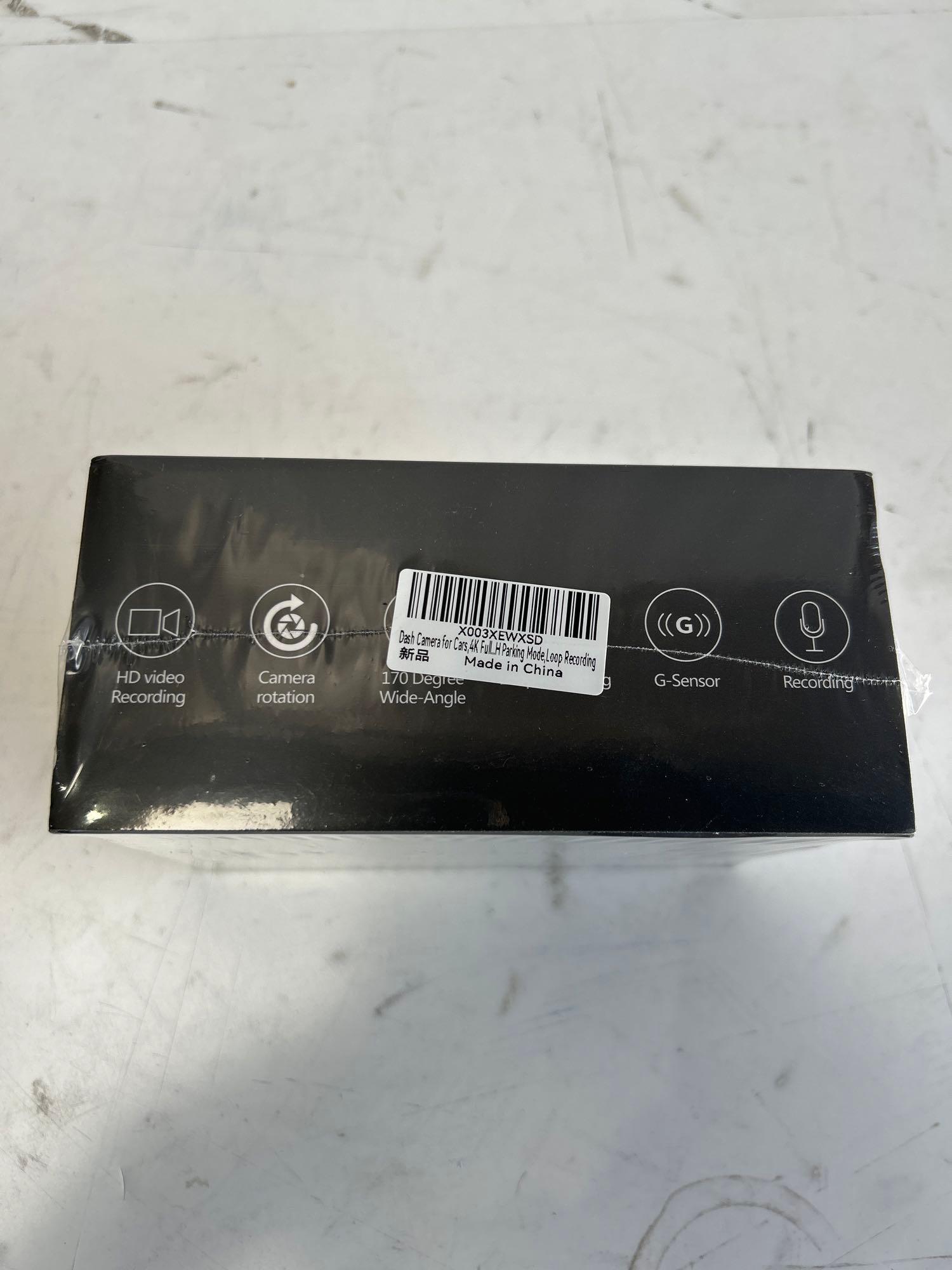 4K Dash Cam for Car 3 Channel Camera - Brand New Sealed.