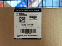 New Sealed Box, ReoLink Surveillance Cameras Outdoor RLK12-800WPT4