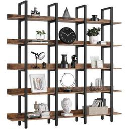 IRONCK Triple Wide 5 Tiers Large Open Shelves