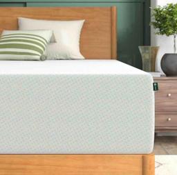 12 Inch Green Tea Memory Foam Mattress