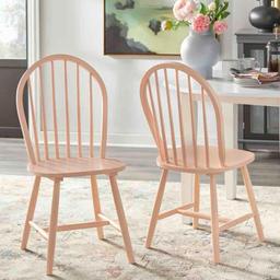 Blush Framlingham Solid Wood Side Chair (Set of 2)