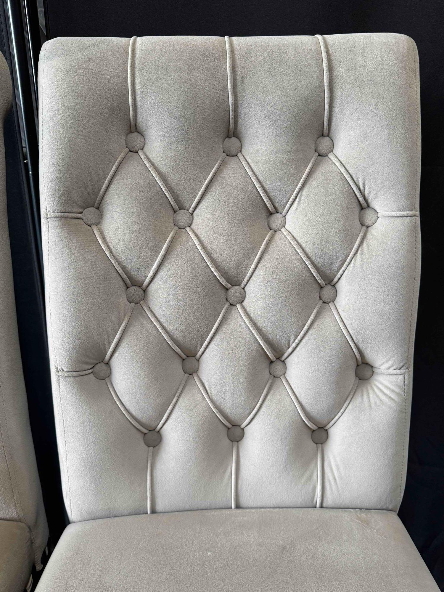 Upholstered Side Chairs with Nailhead Trim (Set of 2)