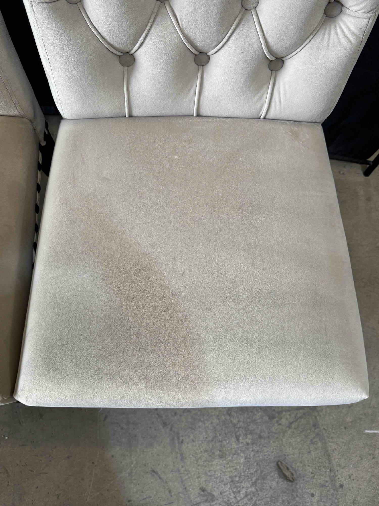 Upholstered Side Chairs with Nailhead Trim (Set of 2)
