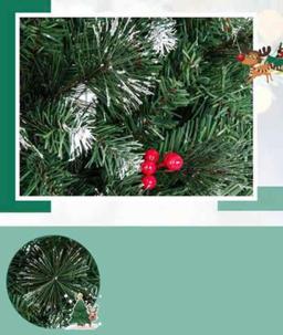 Costway 9-ft Pre-Lit Christmas Tree with 500 Lights