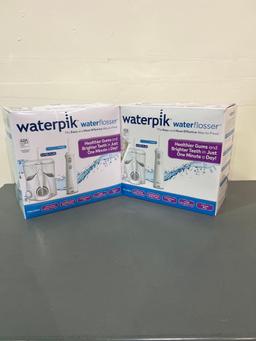 QTY - 2 Waterpik Ultra Plus and Cordless Pearl Water Flosser Combo Pack