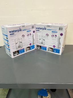 QTY - 2 Waterpik Ultra Plus and Cordless Pearl Water Flosser Combo Pack