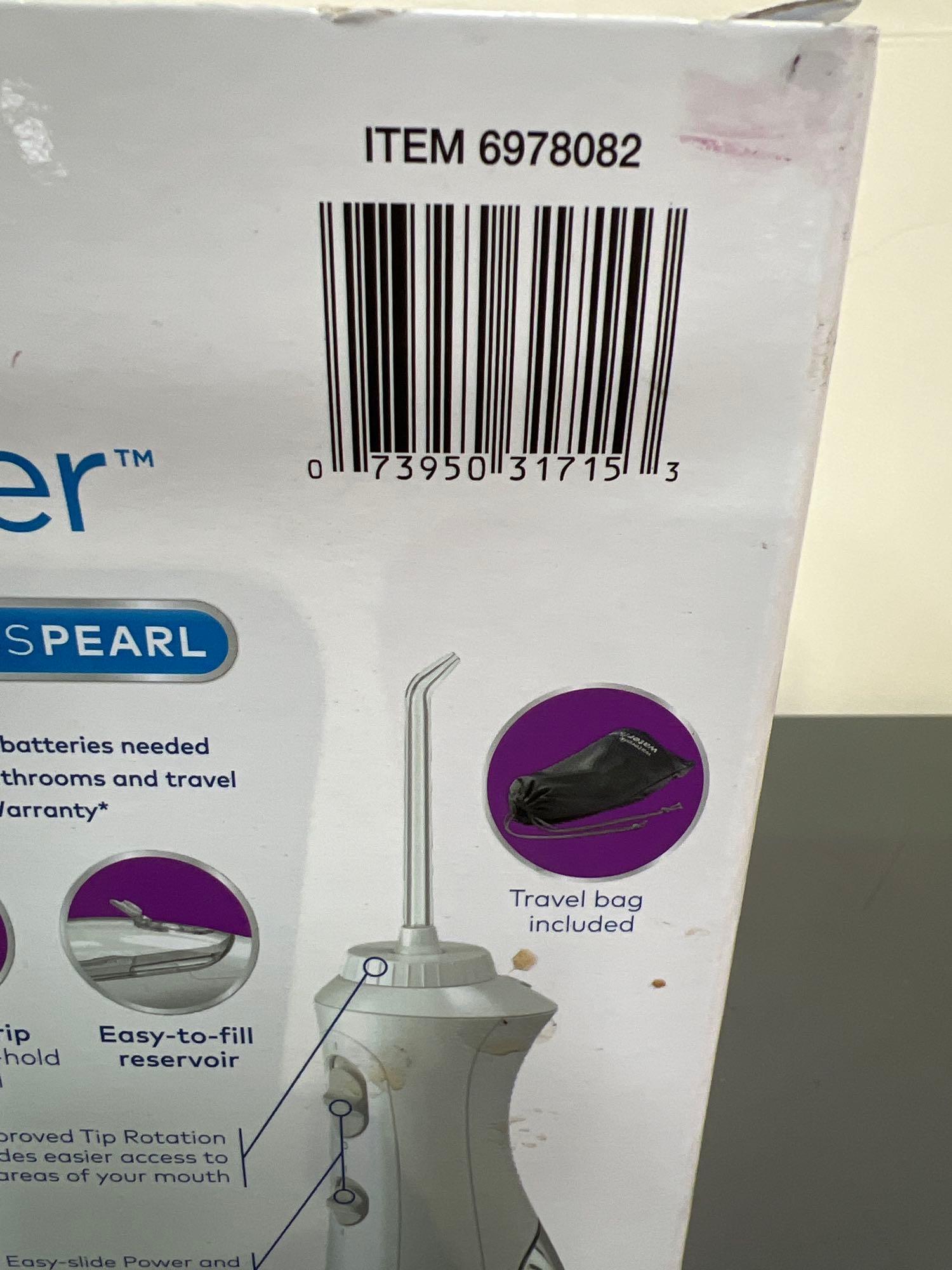 QTY - 2 Waterpik Ultra Plus and Cordless Pearl Water Flosser Combo Pack