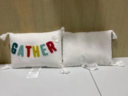 Qty 2 - Gather Decorative Pillow