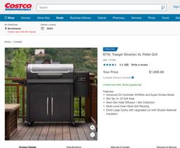 Traeger BTW, Traeger Silverton XL Pellet Grill