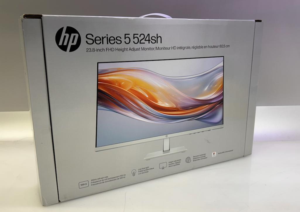 HP Series 5, 524SH 23.8in FHD Height Adjust Monitor Slim 94C19AA