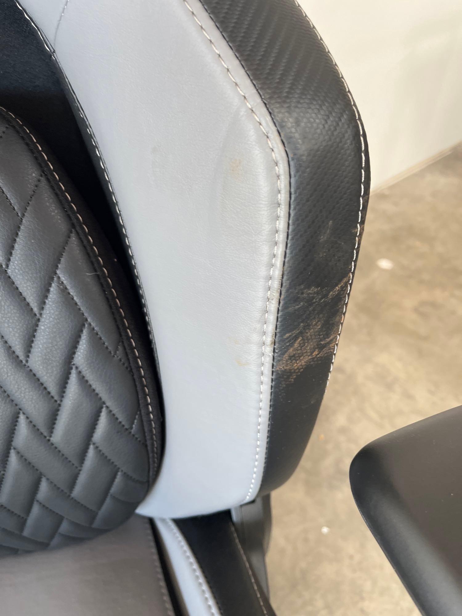 Silver and black DPS, pro elite gaming chair
