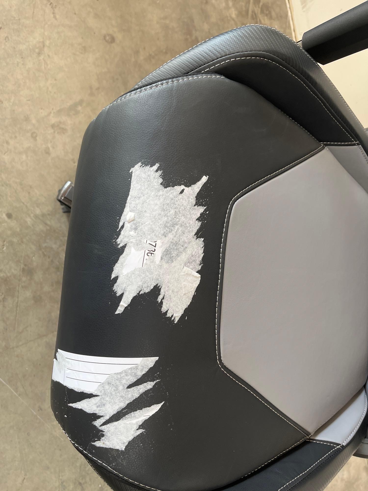 Silver and black DPS, pro elite gaming chair