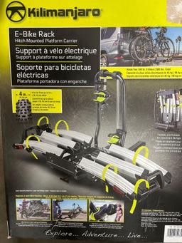 Kilimanjaro e-Bike Rack Hitch Mounted Platform Carrier