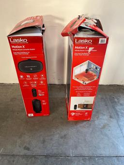 QTY 2- Lasko motion X heater. Model CC27350