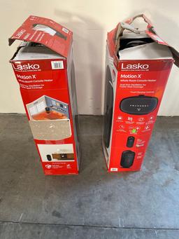 QTY 2- Lasko motion X heater. Model CC27350