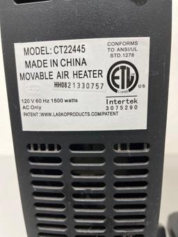 QTY 2 Lasko movable air heater model CT 22445