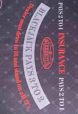 For Poker Table Mat 74 x 32 Inch