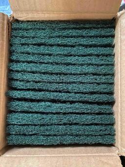 Scouring Pad Green 9In 15 Pack