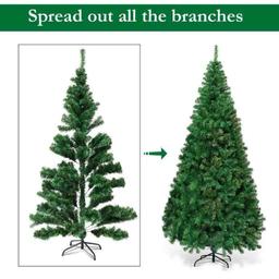 Costway 8Ft Artificial PVC Christmas Tree