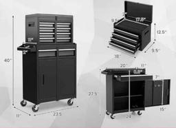 ERGOMASTER Tool Chest Heavy Duty Rolling