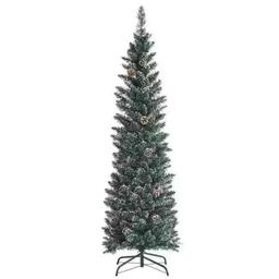 5 ft. Green Unlit Flocked Pencil Artificial Christmas Tree