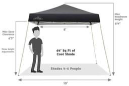 YOLI Discover 64 10?x10? Instant Canopy