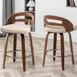 Mahtab Swivel Counter & Bar Stool (Set of 2)