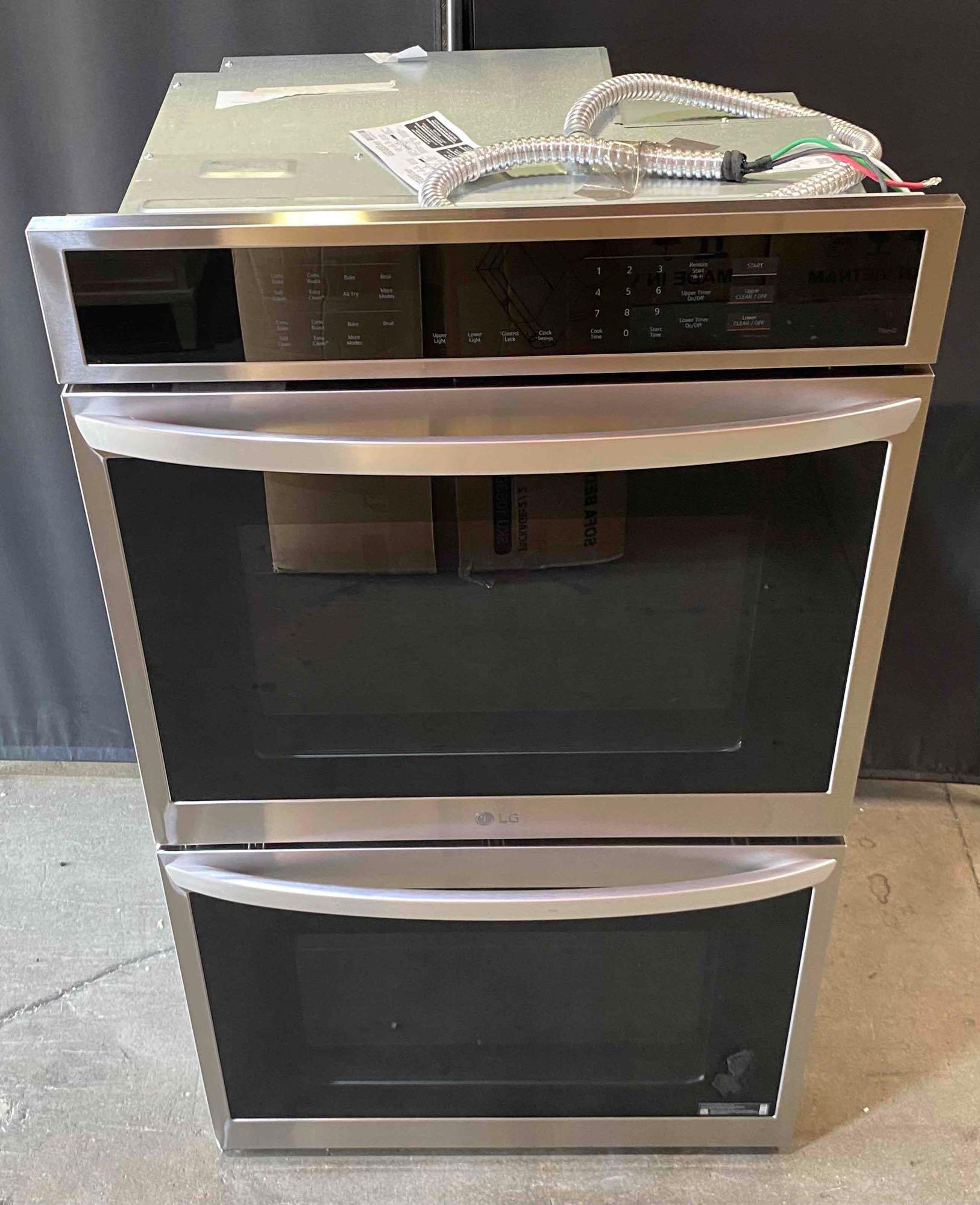 LG 9.4 cu. ft. Smart Double Wall Oven with Fan Convection