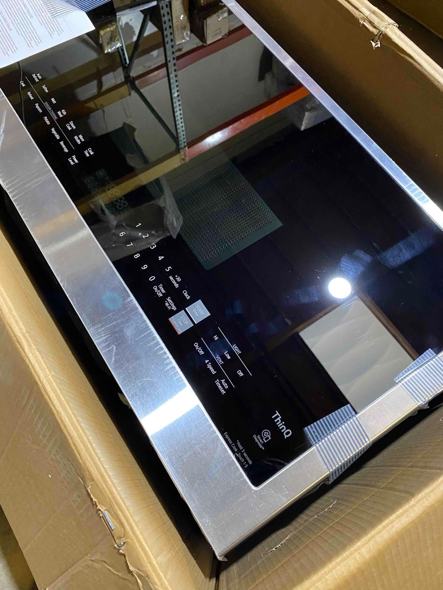 LG Smart 30 in. W 2 cu. ft. Over the Range Microwave