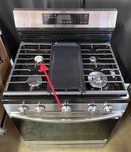 Samsung 6 cu. ft. Smart Wi-Fi Enabled Convection Gas Range
