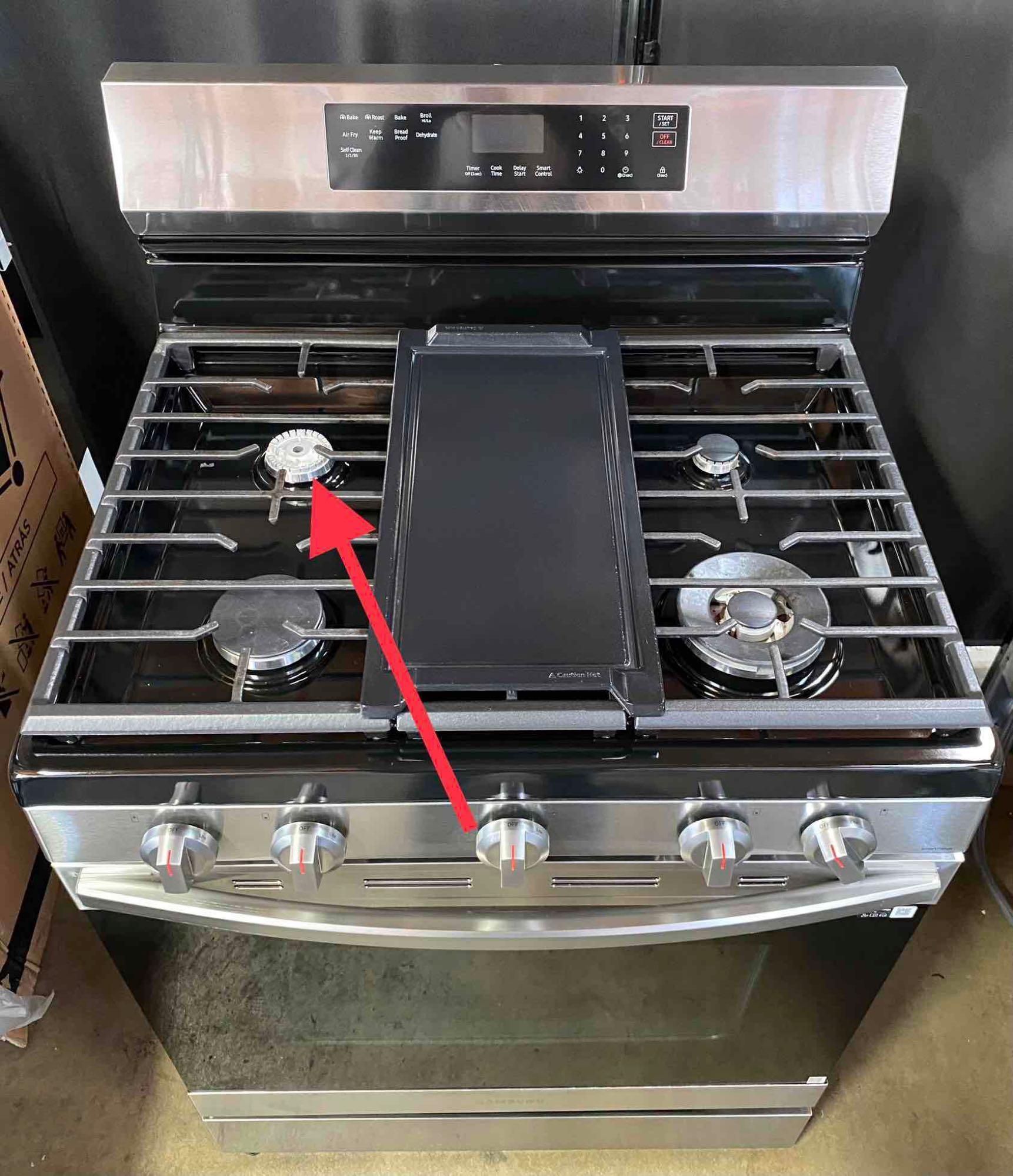 Samsung 6 cu. ft. Smart Wi-Fi Enabled Convection Gas Range