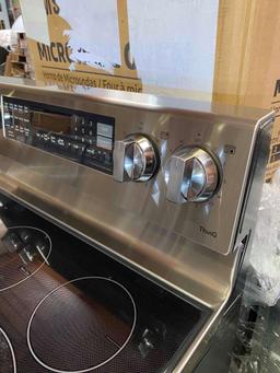 LG 6.3 cu ft. Smart Wi-Fi Enabled True Convection Electric Range with Air Fry
