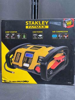 Stanley Fatmax Jump Starter, USB Power & Air Compressor