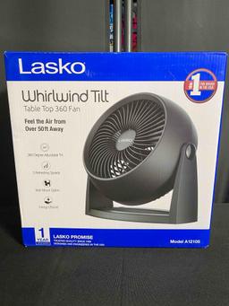 Lasko Whirlwind Tilt Table Top 360 Fan