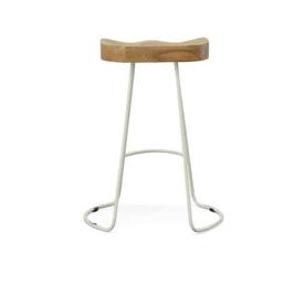 Natural/White Keilia Solid Wood Bar & Counter Stool (Set of 2)