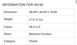 Riverside Furniture Vogue 5-Drawer Chest