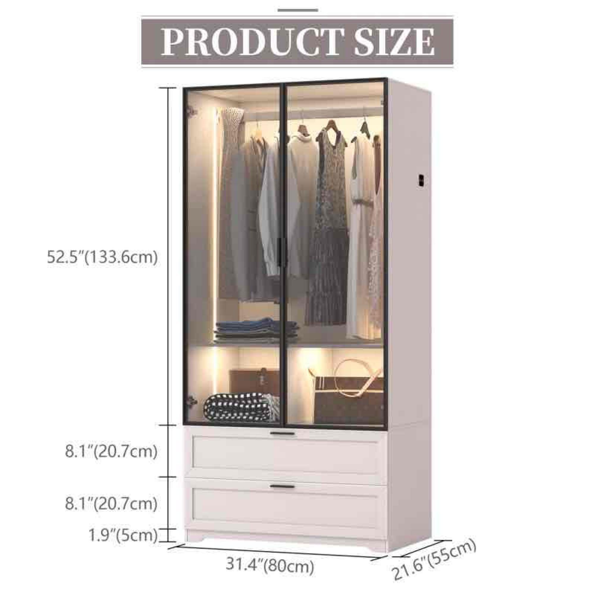 Bubalo Armoire Closet