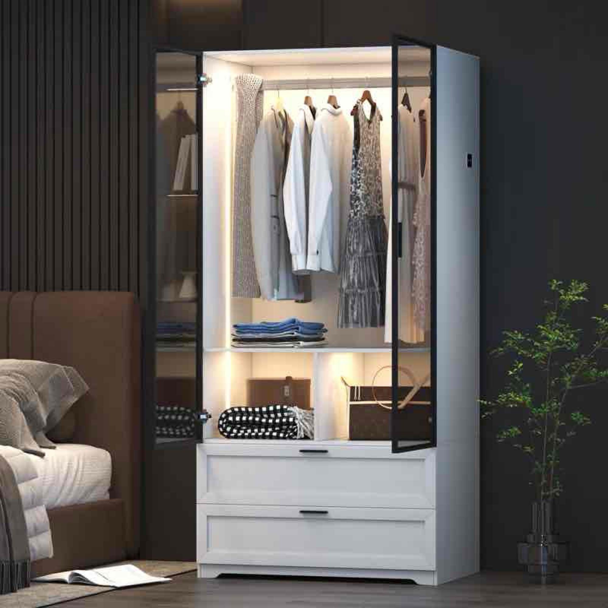 Bubalo Armoire Closet