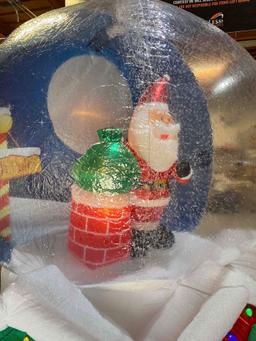 Members Mark 9' Pre-Lit Inflatable Snowglobe Christmas Decoration