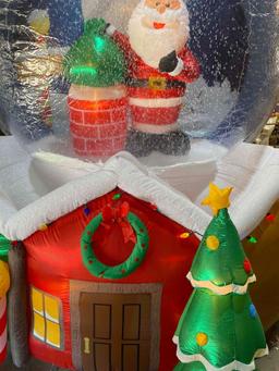 Members Mark 9' Pre-Lit Inflatable Snowglobe Christmas Decoration