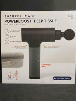 Sharper Image Powerboost Percussion Massager