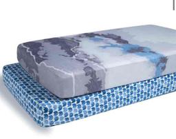 Watercolor Elephant Fitted Crib Sheets - 2 Pack
