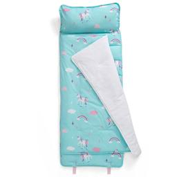 Delta Children Nap Mat with Included Pillow and Blanket for Toddlers and Kids