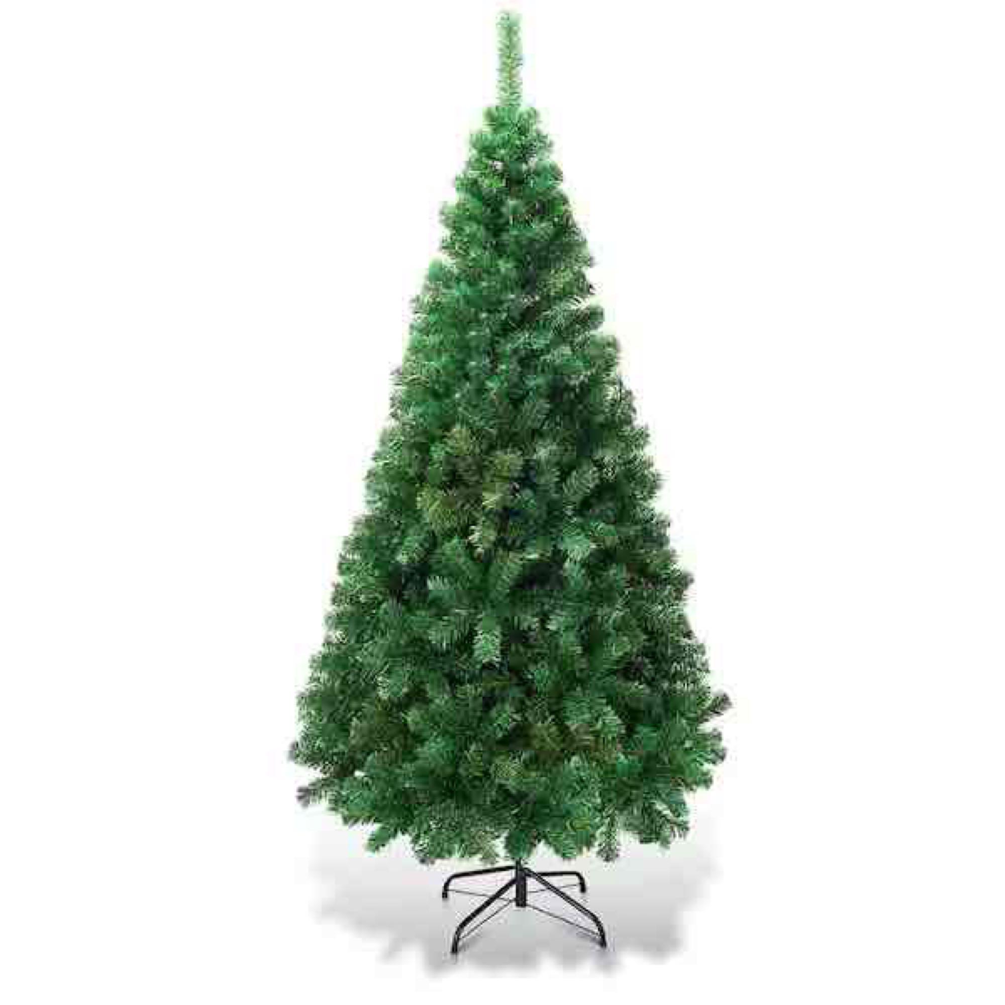 CASAINC 5 ft. Green PVC Xmas Pine Artificial Tree
