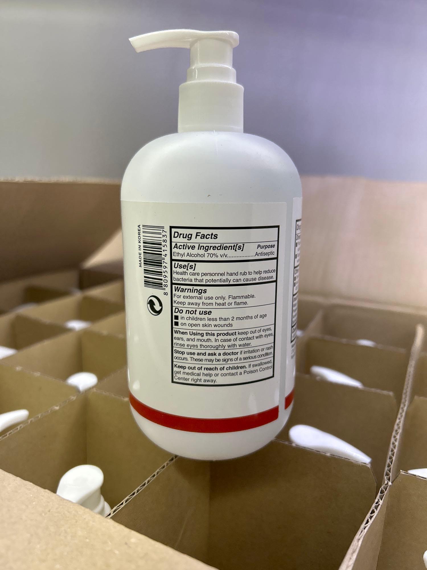 24 pack E-PU INSTANT HAND SANITIZER 500ML BOTTLE
