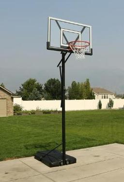 Lifetime New Adjustable Portable Basketball Hoop, 48 inch Polycarbonate (90585)