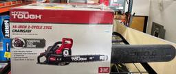 Hyper Tough HT3716 38cc 2-Cycle Engine 16-inch Gas Chainsaw