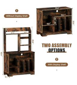6 Tier Record Player Stand with Vinyl Record Storage up to 380 Albums, Record Player Table