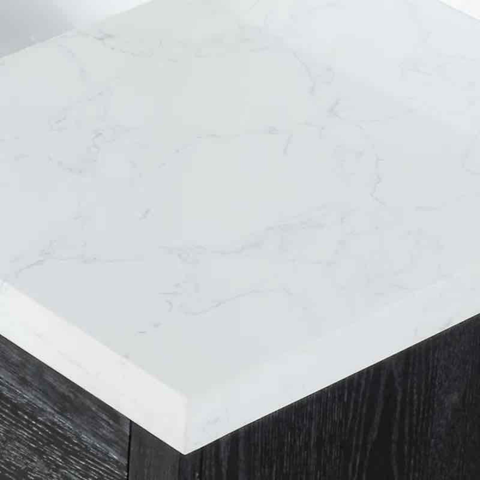 84 Free Standing Double Bathroom Vanity with Engineered Stone Top