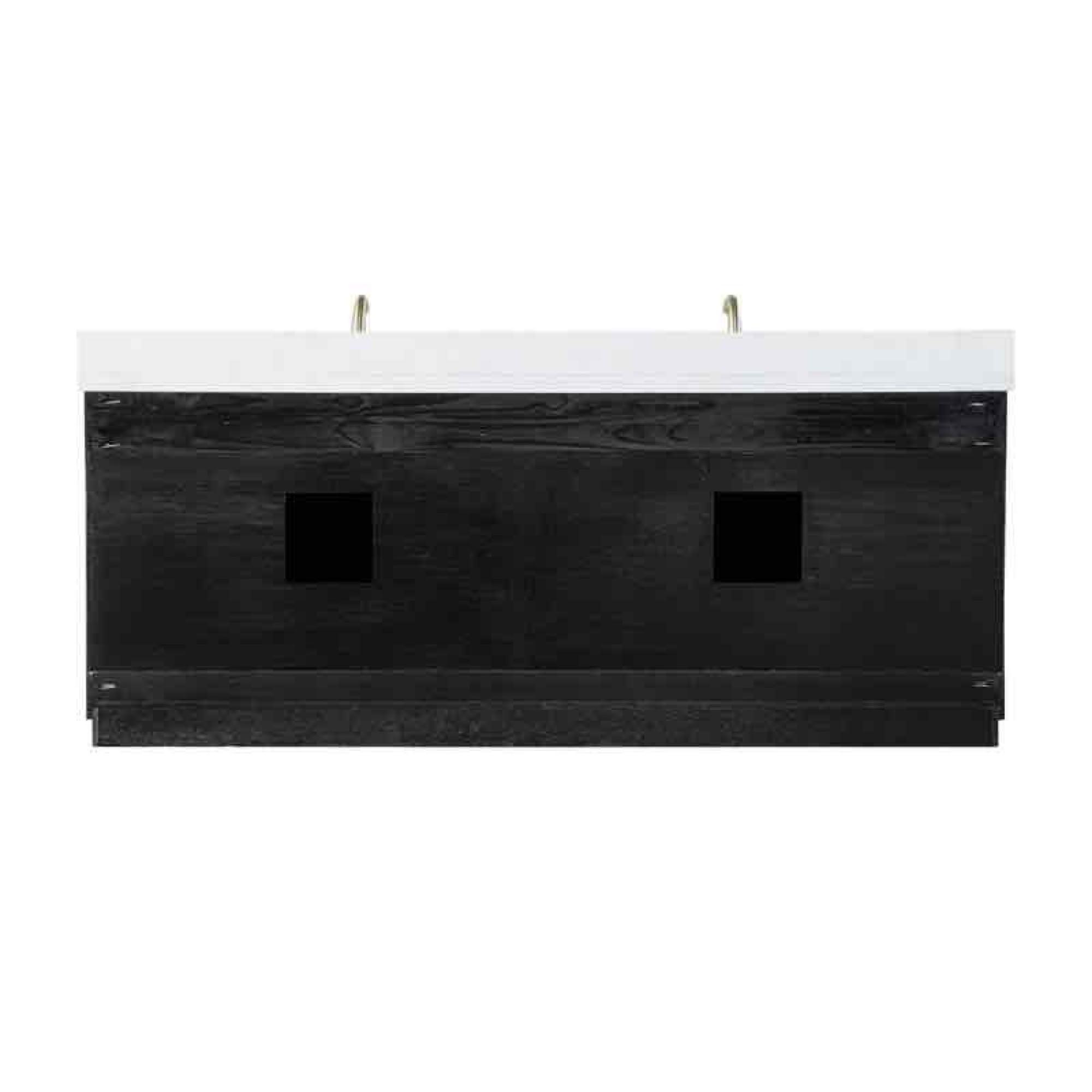 84 Free Standing Double Bathroom Vanity with Engineered Stone Top